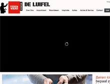 Tablet Screenshot of deluifelverfenwand.nl